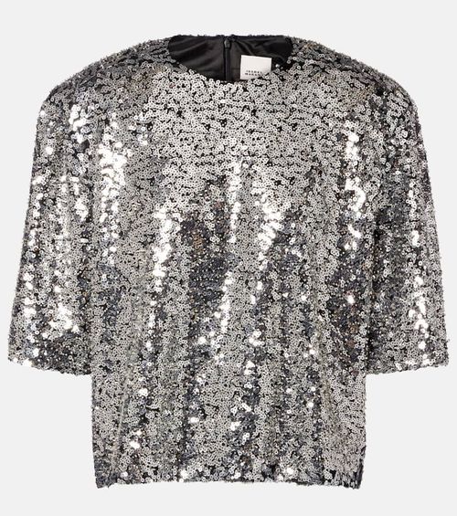 Helga sequined top