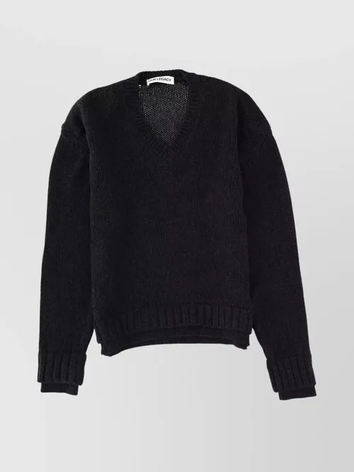 Our Legacy - v-neck long sleeve knitted sweater