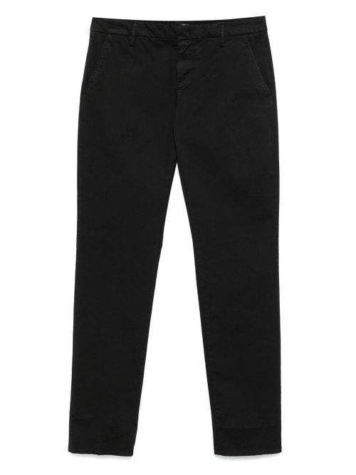 DONDUP belt-loops trousers - Black