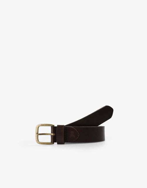 Scalpers almond belt in brown