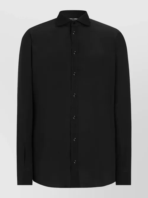 Dolce&Gabbana - long sleeves straight cut shirt men