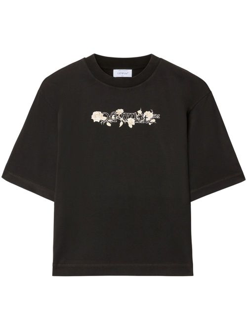 Bookish Roses T-shirt - Black