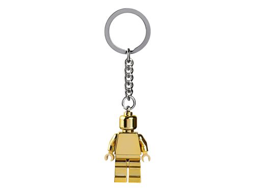 Gold Minifigure Key Chain