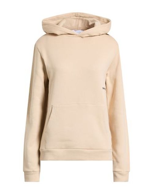 Woman Sweatshirt Beige Size M Cotton