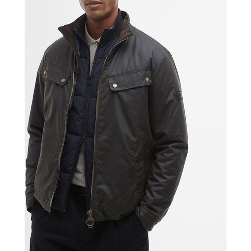 Barbour International Men's Ashbeck Wax Jacket - Olive
