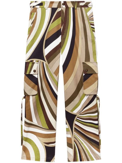 Emilio Pucci Trousers - Cotton Canva