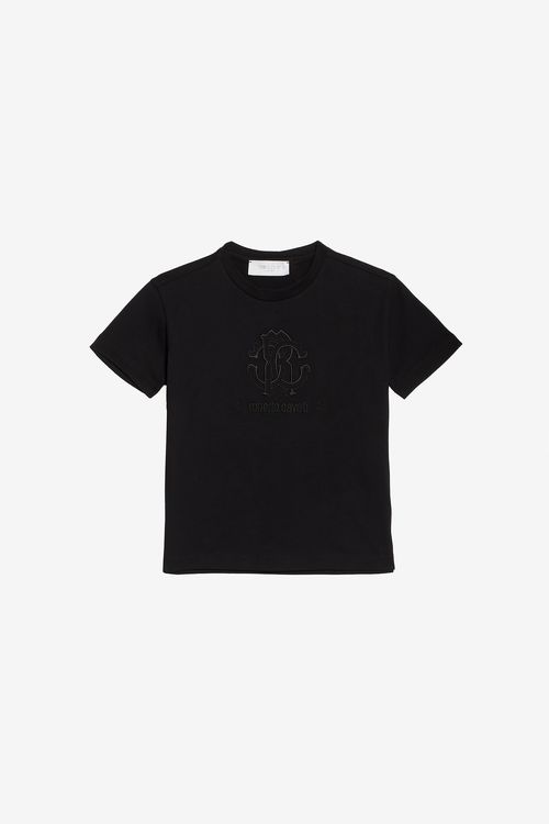 T-shirt With Rc Monogram And Logo - Male Boys (4