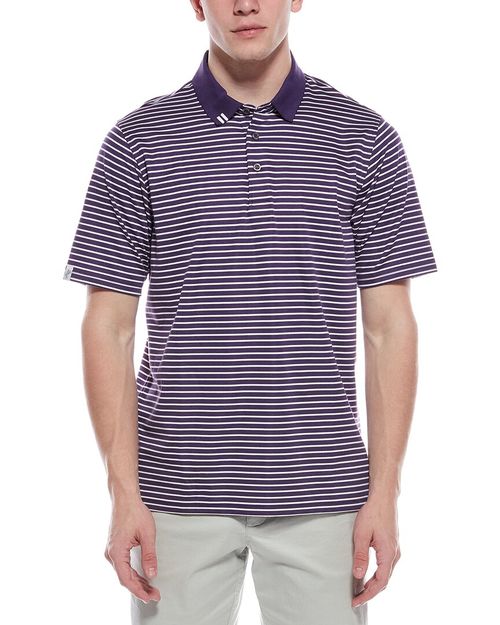 2Bar Stripe Polo Shirt