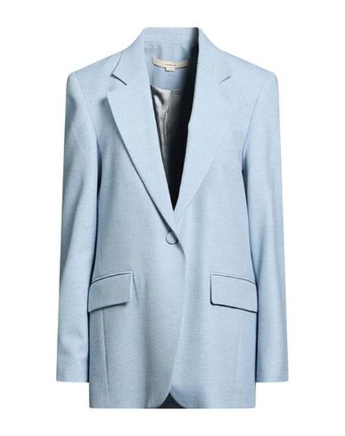 Woman Blazer Light blue Size 6 Polyester, Viscose, Elastane