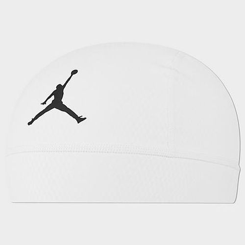 Skull Cap in White/Black