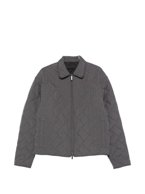 Quilted blouson jacket