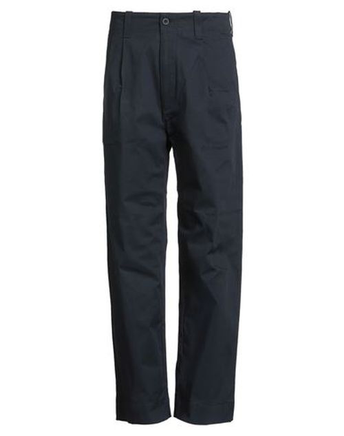 Man Pants Navy Size 30 Cotton, Elastane