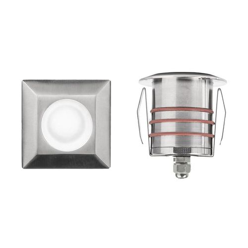 WAC Lighting 1-Light LED 2" 12V Indicator Light in Stainless Stee