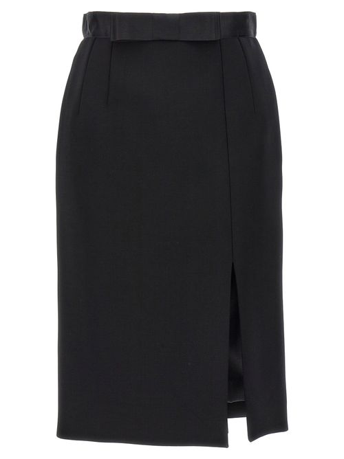 Wool Pencil Skirt