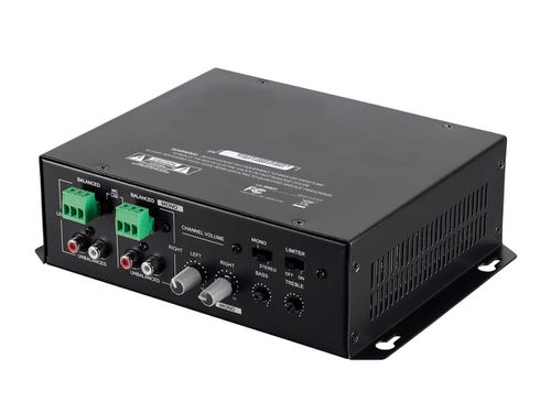 Commercial Audio 120W 2ch Mixer Amp (No Logo)