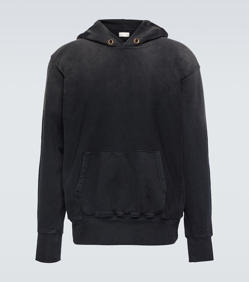 Cotton jersey hoodie