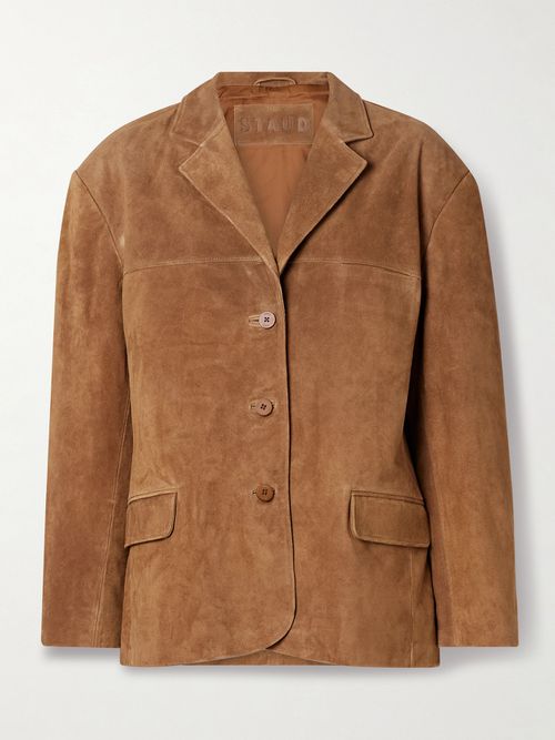Corrine Suede Jacket - Brown