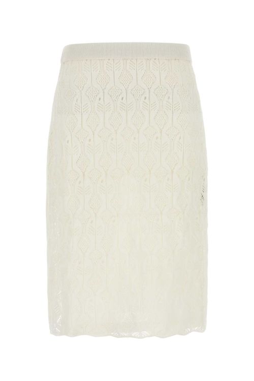 Gonna Pesci Skirt — White
