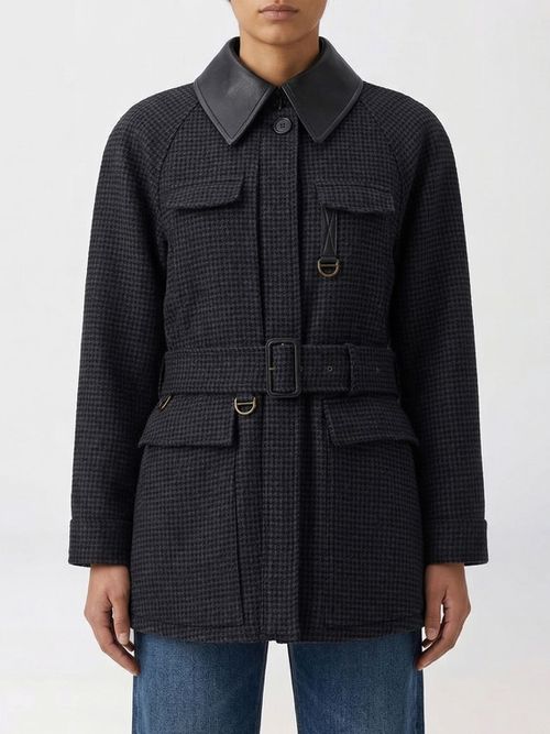 Coat CHLOÉ Woman color Black