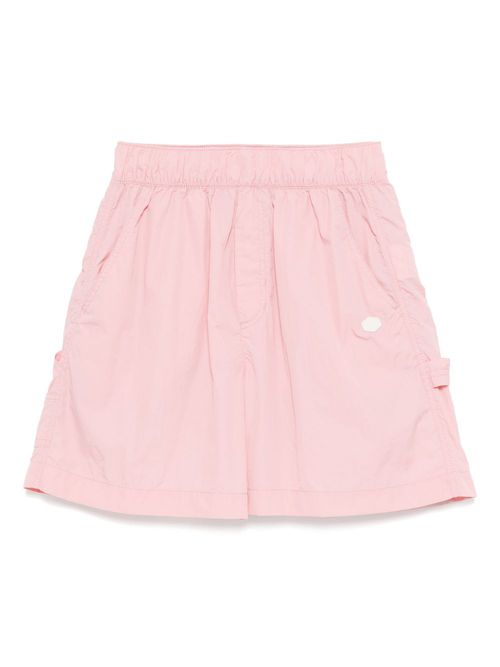 Logo-patch shorts - Pink