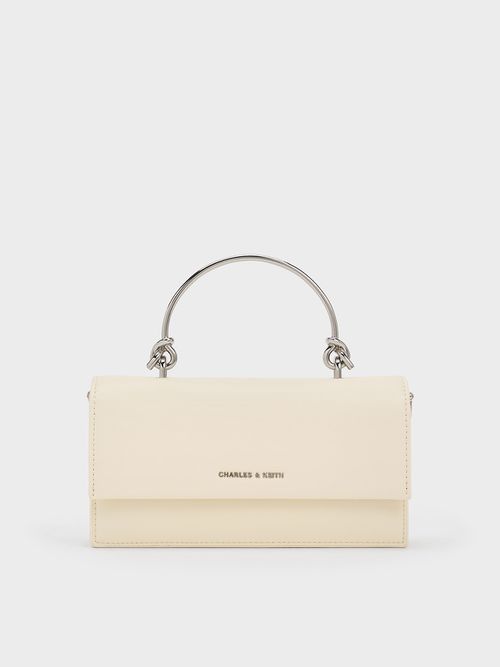 Charles & Keith - Kristine Sculptural-Handle Long Wallet