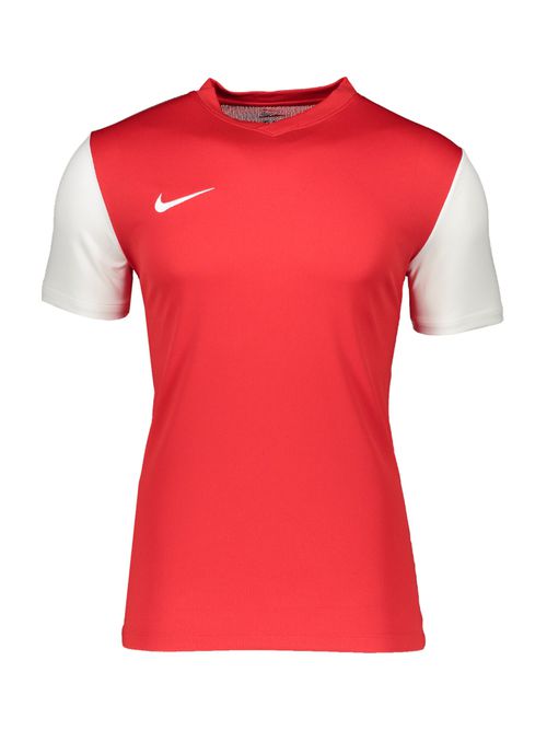 NIKE Maglia funzionale 'Tiempo Premier II' rosso / bianco