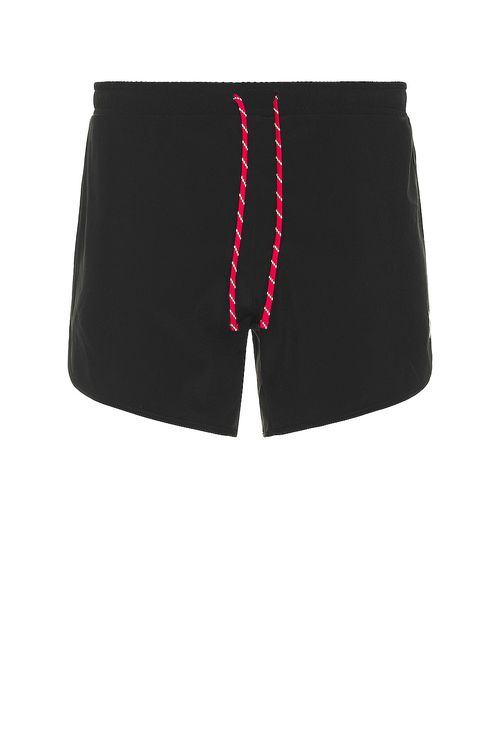 District Vision Spino 5 Training Short in Black - Black.  XL/1X also in