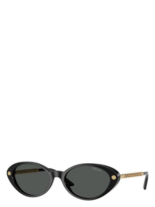 Women's Versace Ve4469 Gb1/87 Sunglasses in Black | Size 54 | VE4469 Color GB1/87
