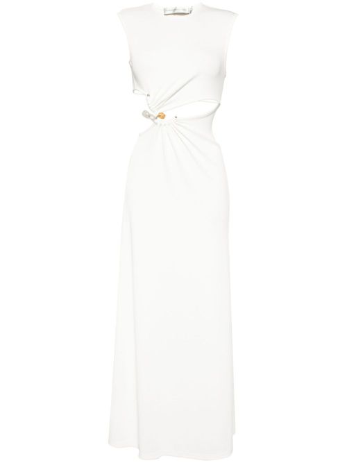 Concave Stone tank dress - White