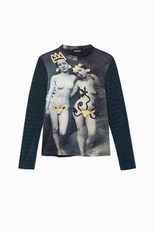 Slim arty T-shirt