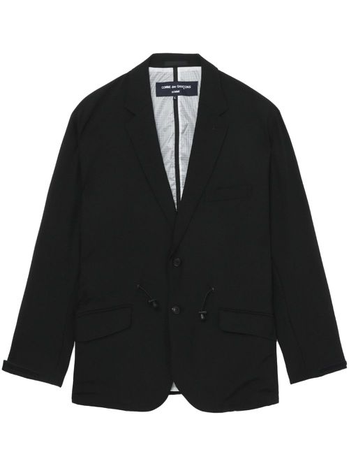 Single-breasted blazer - Black