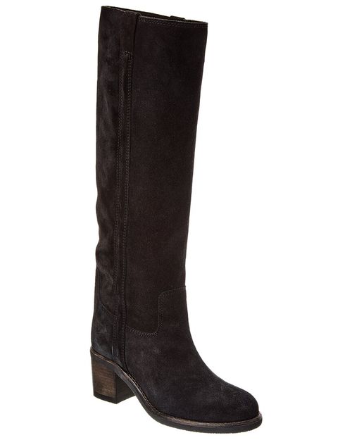 Seenia Suede Knee-High Boot