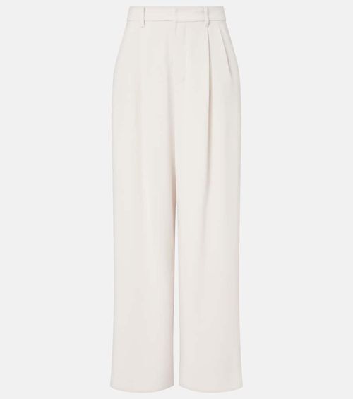 Donata pleated wide-leg pants