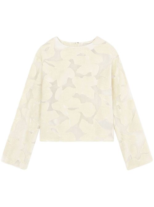 Floral blouse - Neutrals