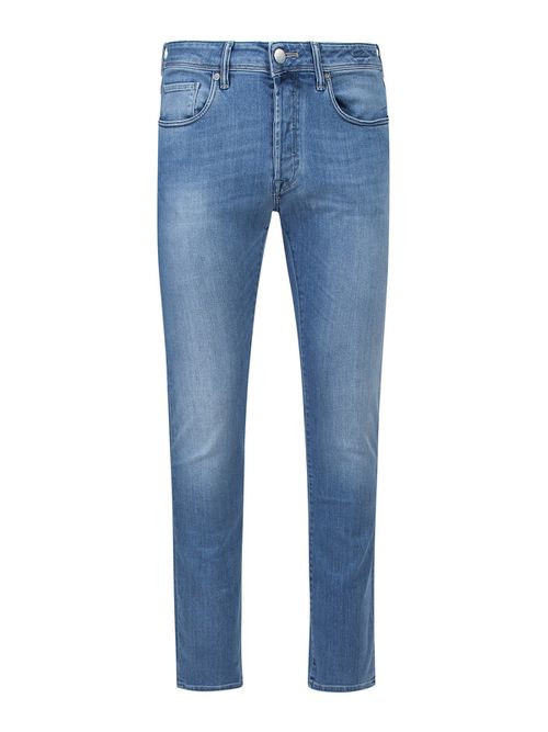 Slim fit stretch cotton jeans