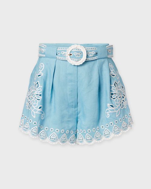 FARMRIO Shorts Romantic Richeliu Light blue