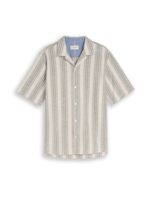 TOM TAILOR Camicia crema / oliva / rosa