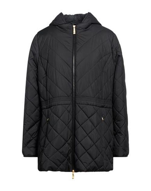 Woman Puffer Black Size 10 Polyester