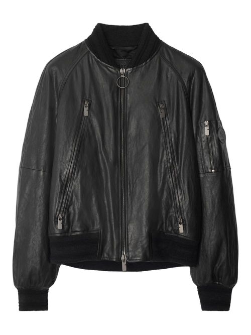 Leather jacket - Black