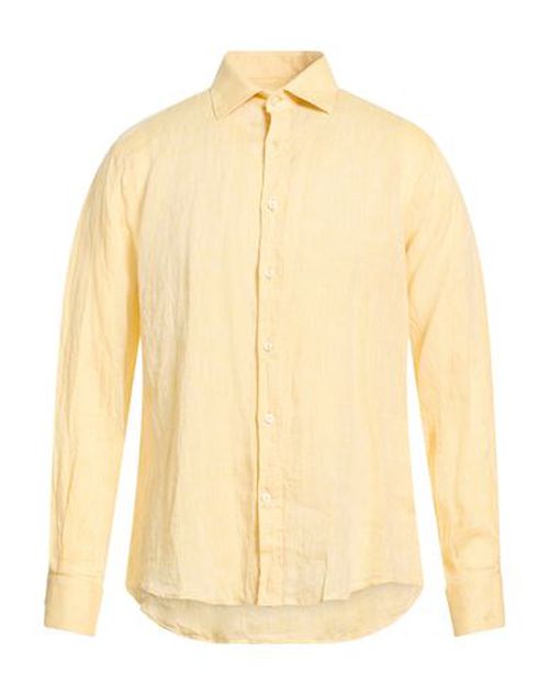 Man Shirt Marigold Size 17 ½ Linen