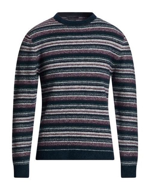 Man Sweater Navy Size L Merino Wool, Polyamide, Elastane