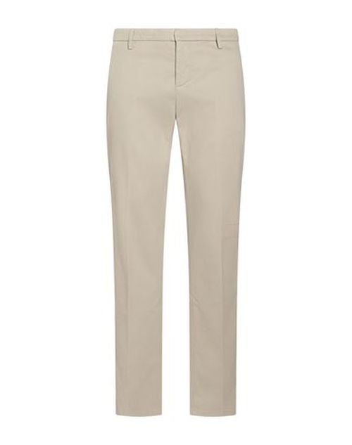 Man Pants Light grey Size 33 Modal, Cotton, Elastane
