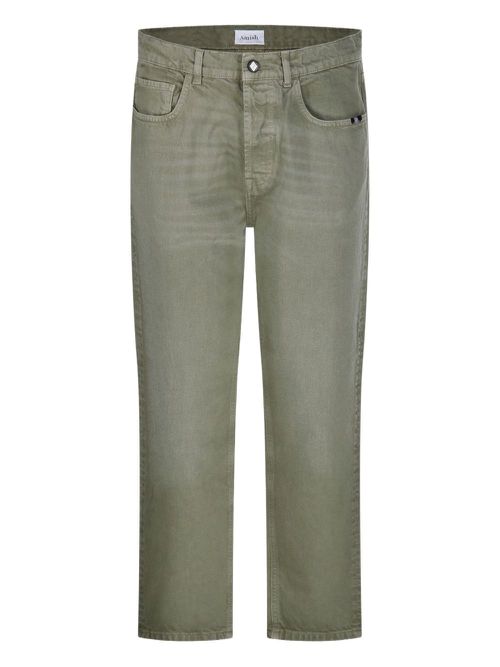 AMISH straight-leg jeans - Green