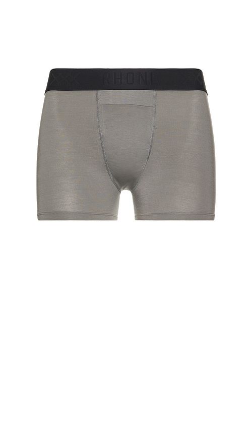 Rhone C.O.R. 4 Boxer Trunk in Grey. - XXL/2X also in L, M, S, XL/1X