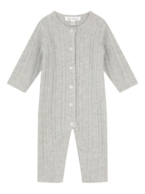 Knitted romper - Grey