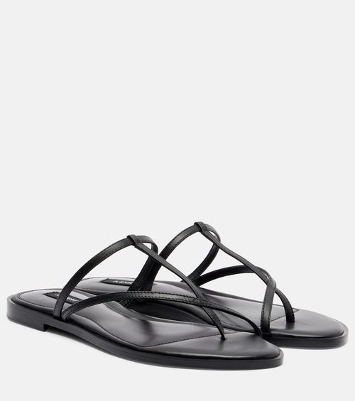 Cyrus leather thong sandals