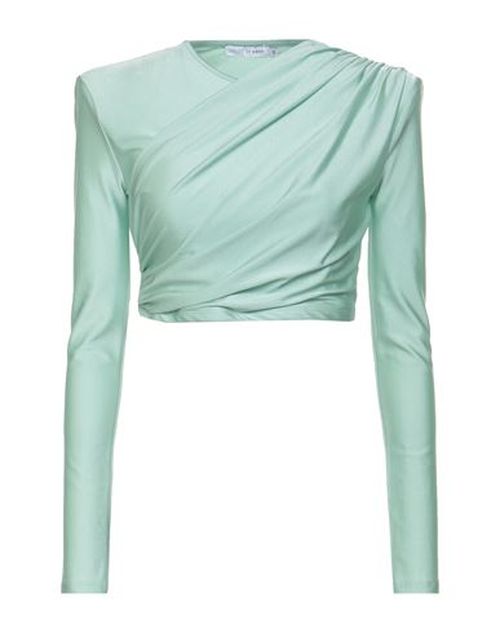 Woman Top Light green Size 2 Polyamide, Elastane
