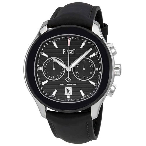 Polo Black Horizontal Dial Automatic Mens Chronograph Watch G0A42002