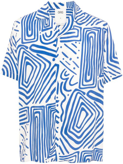 Eldovado camp-collar shirt - Neutrals