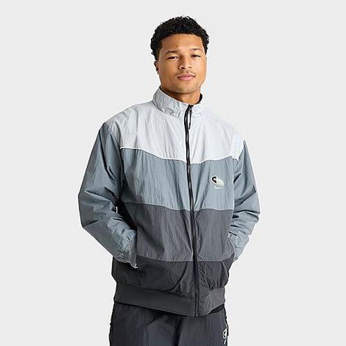 Men's Sportswear Air Max 95 Woven Jacket in Anthracite/Dark Grey/Cool Grey